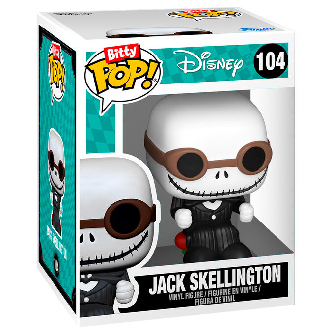 Bitty POP figure Ride Disney The Nightmare Before Christmas Jack Skellington with Snowmobile-3
