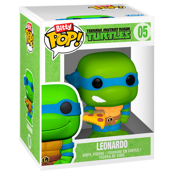 Bitty POP figure Ride Teenage Mutant Ninja Turtles Leonardo and Turtle Van-3