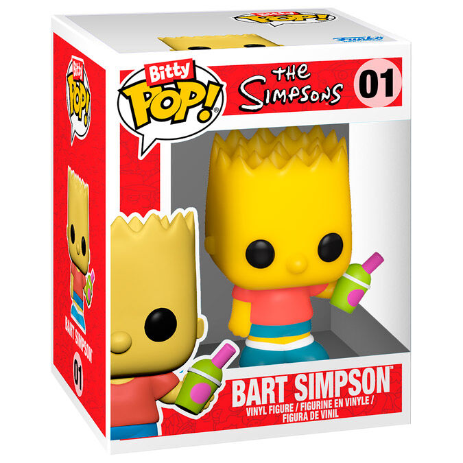 Bitty POP figure Town Simpsons Bart Simpsons and Kwik-E-Mart-3