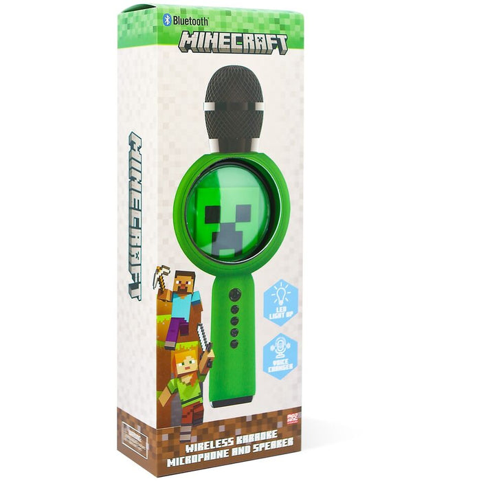 Minecraft Speaker microphone LED-12