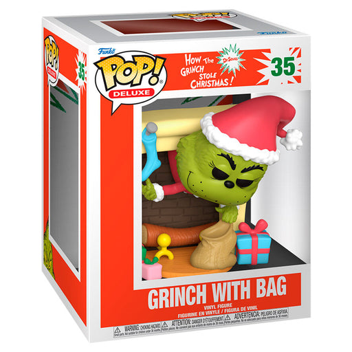 POP figure Deluxe The Grinch with Bag-0