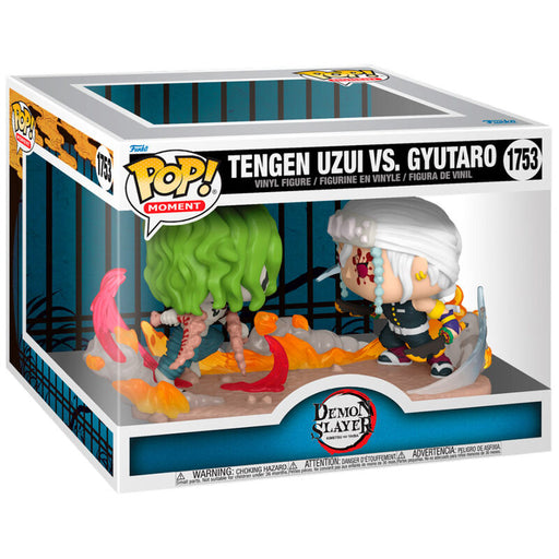 POP figure Moments Demon Slayer Kimetsu no Yaiba Tengen VS Gyutaro-0