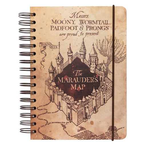 Harry Potter Marauders Map A5 notebook-1