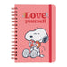 Snoopy Love Yourself A5 notebook-0