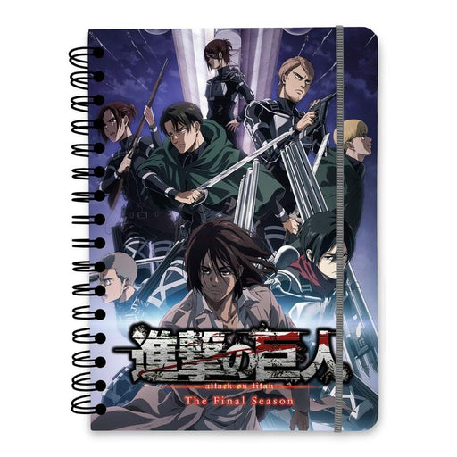 Attack on Titan A5 notebook-0