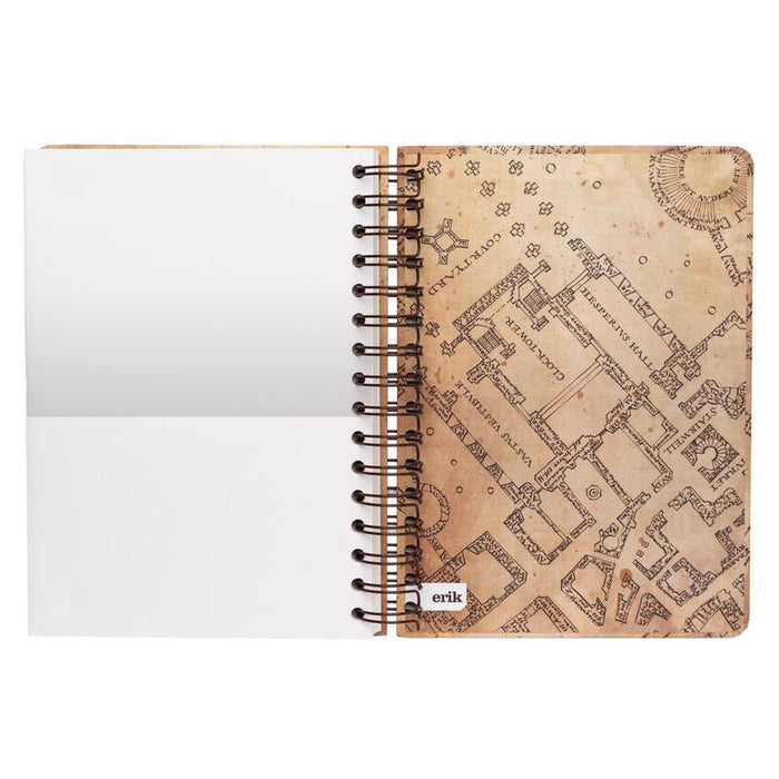 Harry Potter Marauders Map A5 notebook-4