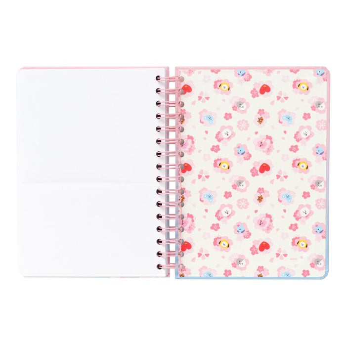 BT21 Sakura A5 notebook-3