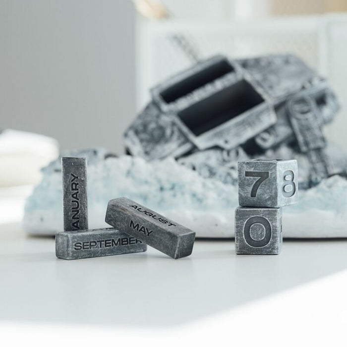Star Wars AT-AT Shot Down 3D perpetual calendar-4