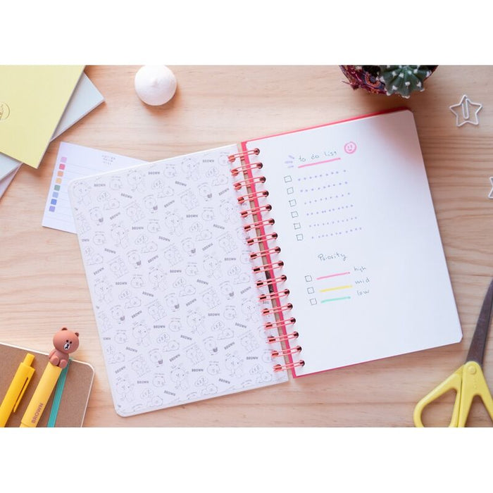 Line Friends A5 notebook-4