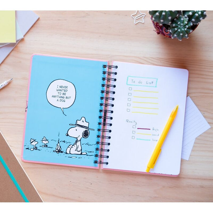 Snoopy A5 notebook-4