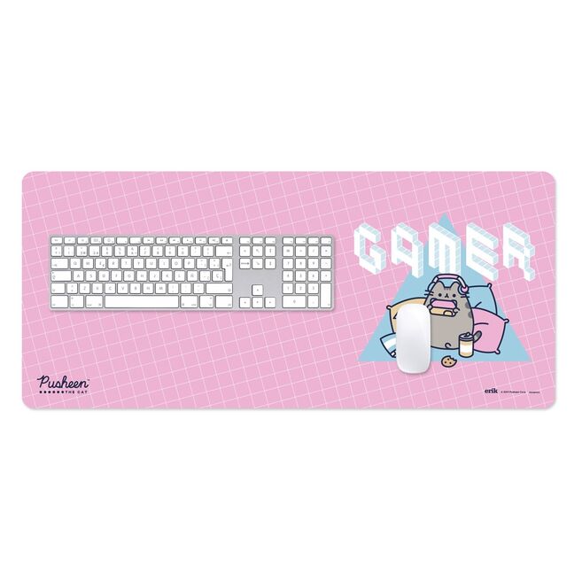 Pusheen gaming desk mat-0