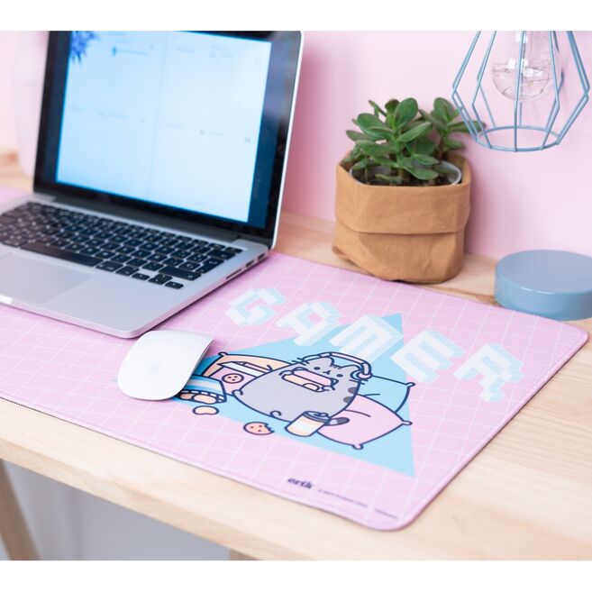 Pusheen gaming desk mat-7