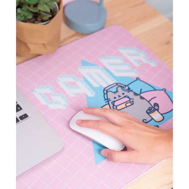 Pusheen gaming desk mat-8