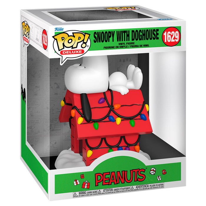 POP figure Deluxe Peanuts Snoopy with Doghouse-1