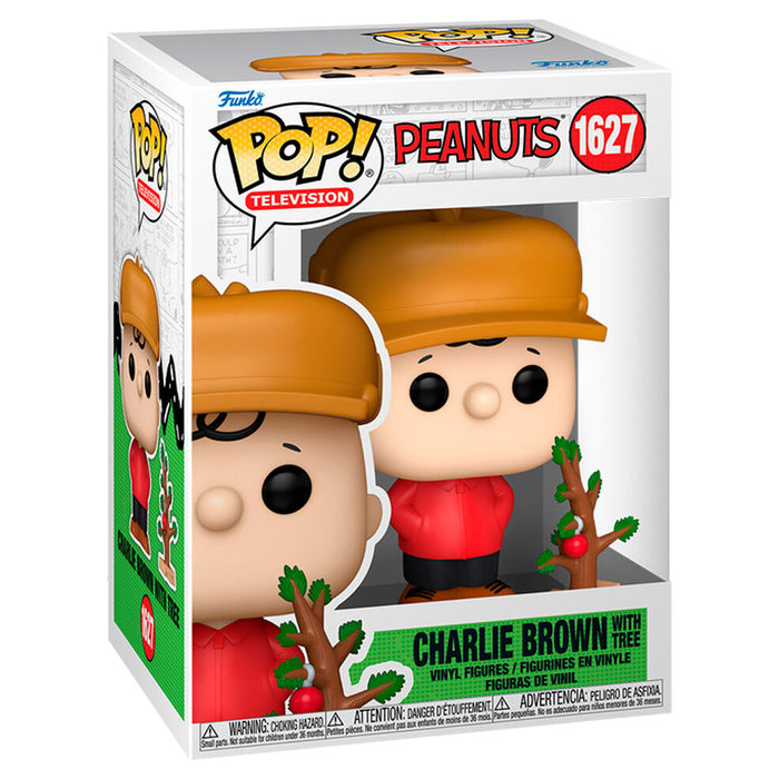 POP figure Peanuts Charlie Brown with Tree-1