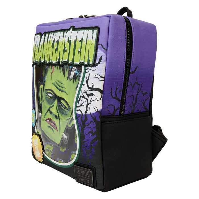 Loungefly Universal Monster Frankenstein Neon Mask backpack 28cm-3