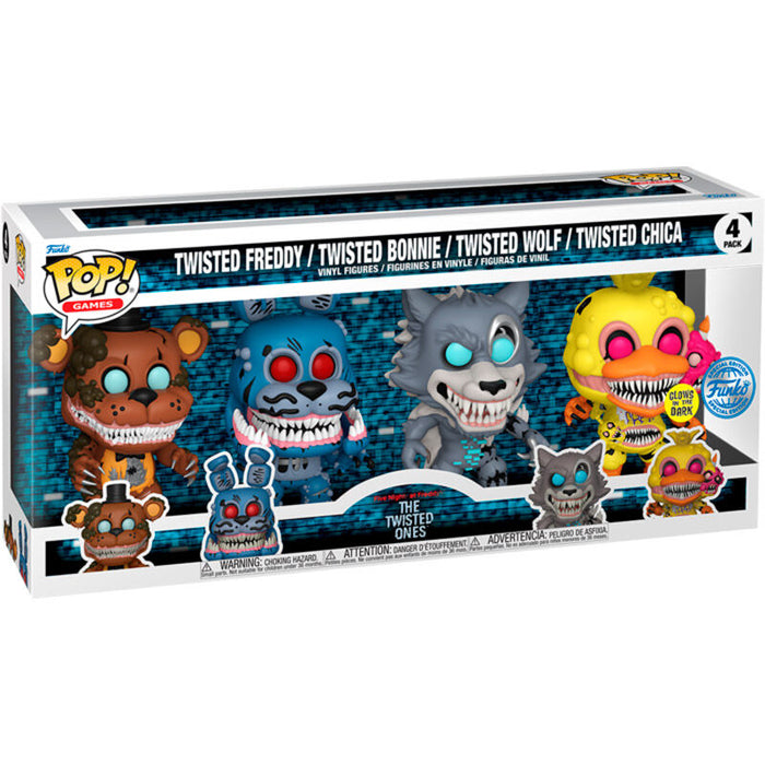 POP pack 4 figures Five Nights at Freddys Exclusive-1