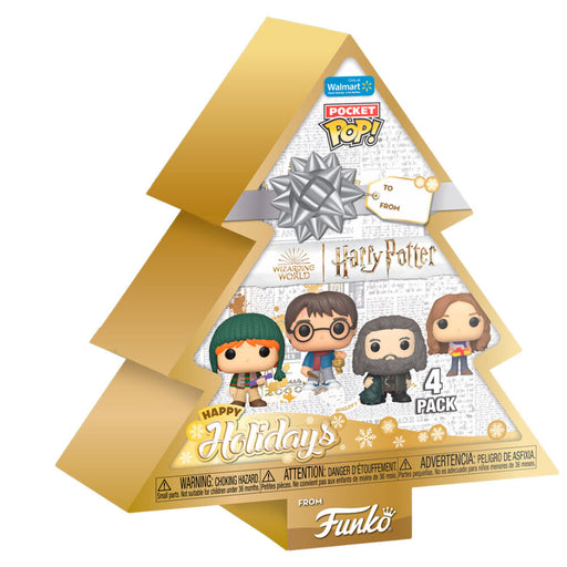 Pocket POP pack 4 figures Harry Potter-0