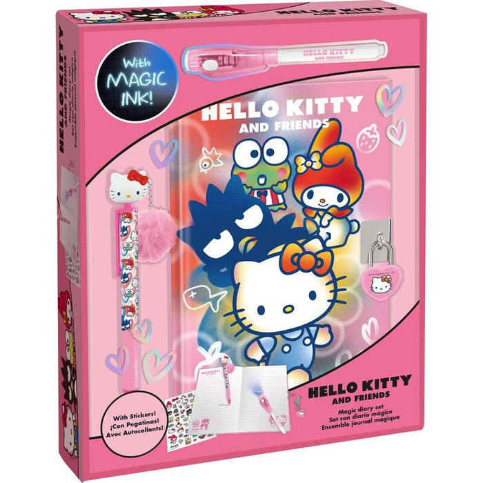 Hello Kitty Diary + magic pen + topper pen-0