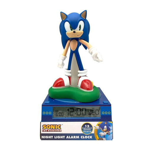 Sonic the Hedgehog 3D lamp with alarm clock-0