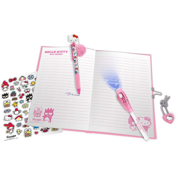 Hello Kitty Diary + magic pen + topper pen-2