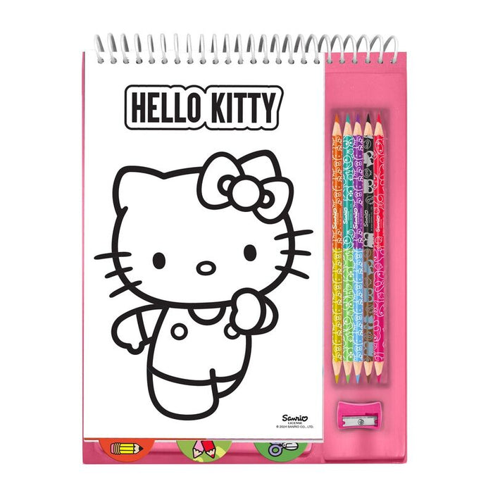 Hello Kitty pencil colouring set-1