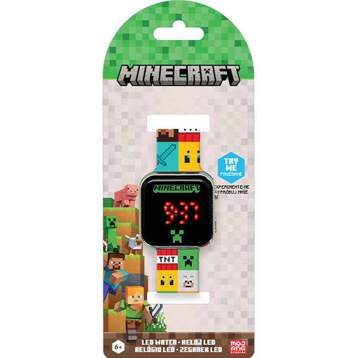 Minecraft led watch-2