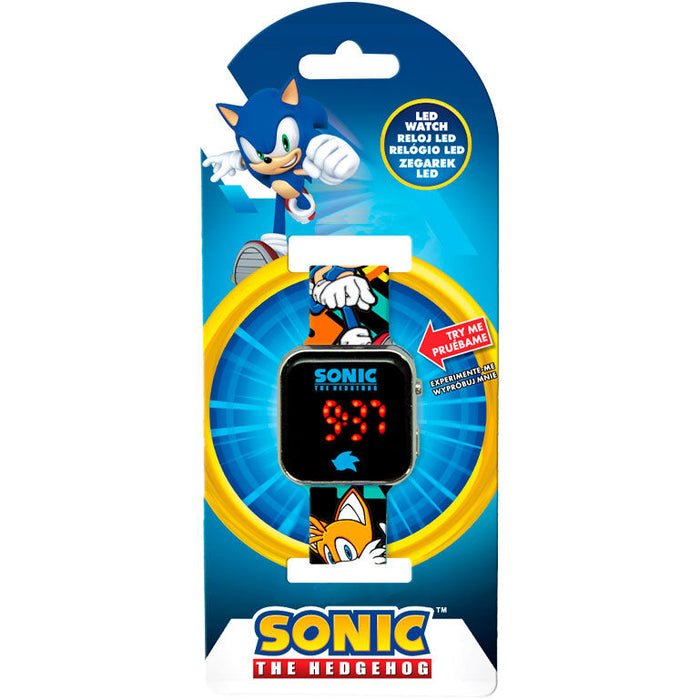 Sonic the Hedgehog led watch-1