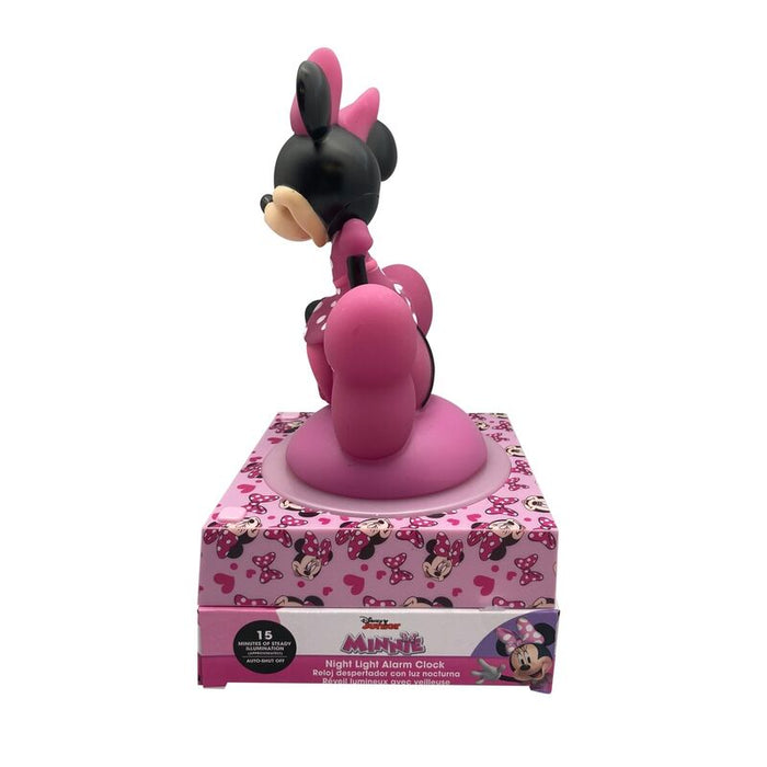 Disney Minnie 3D lamp with alarm clock-4