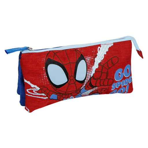 Marvel Spidey triple pencil case-0