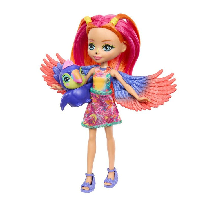 Enchantimals Sunshine Beach Trippi Toucan doll-2