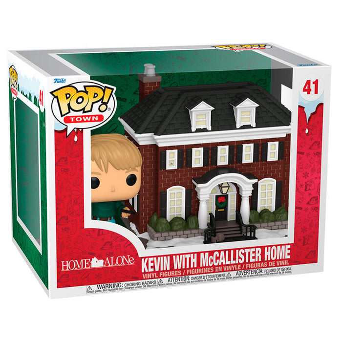 POP figure Town Home Alone Kevin with McCallister Home-1