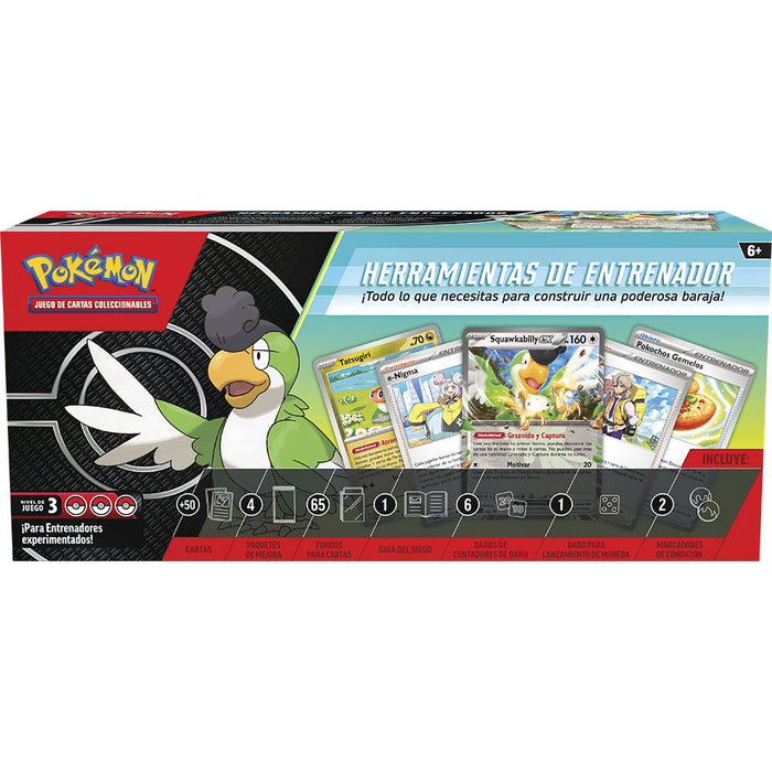 Spanish Pokemon Trainers Tools Collectible card game box-2