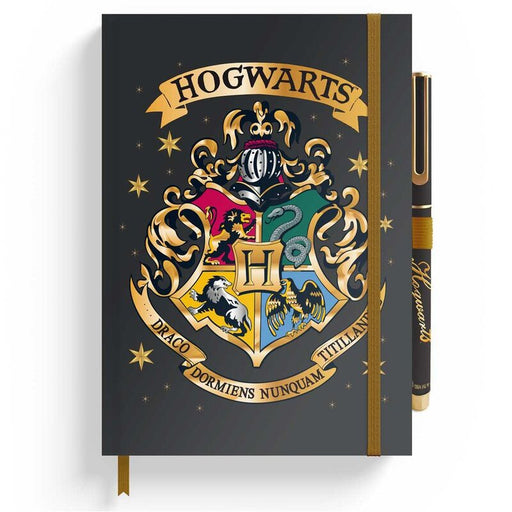 Harry Potter Hogwarts A5 premium notebook + pen-1