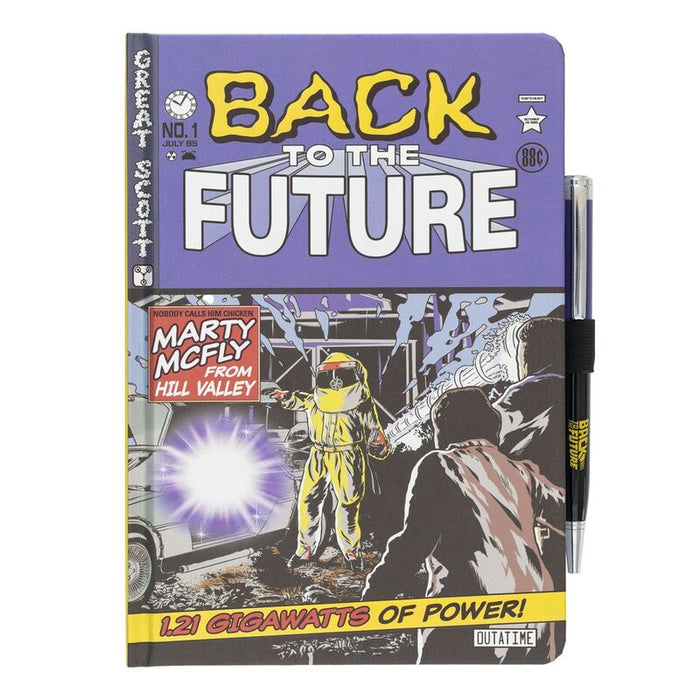 Back to the Future A5 premium notebook + pen-1