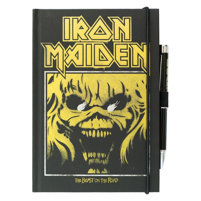Iron Maiden A5 premium notebook + projector pen-1