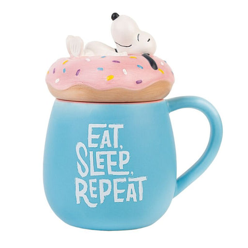 Snoopy Eat Sleep Repeat 3D mug 500ml-0