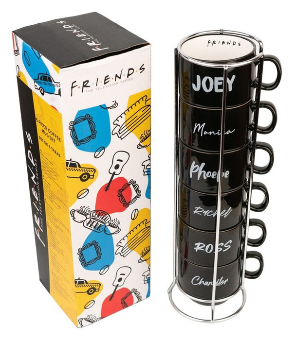 Friends set of 6 mugs 150ml-1