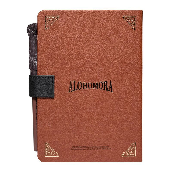 Harry Potter Hogwart A5 premium notebook + wand pen-2