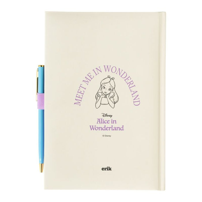 Disney Alice in Wonderland A5 premium notebook + pen-1