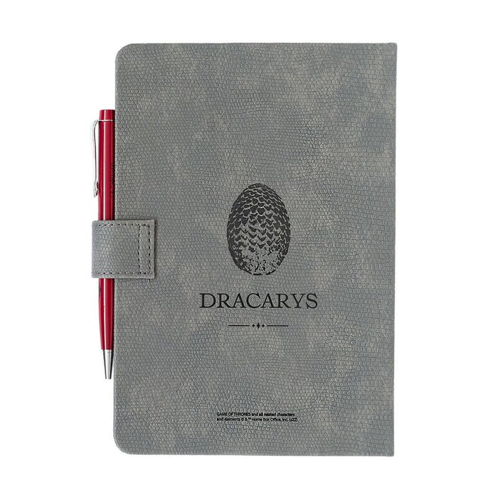 Game of Thrones Targaryen A5 premium notebook + pen-2