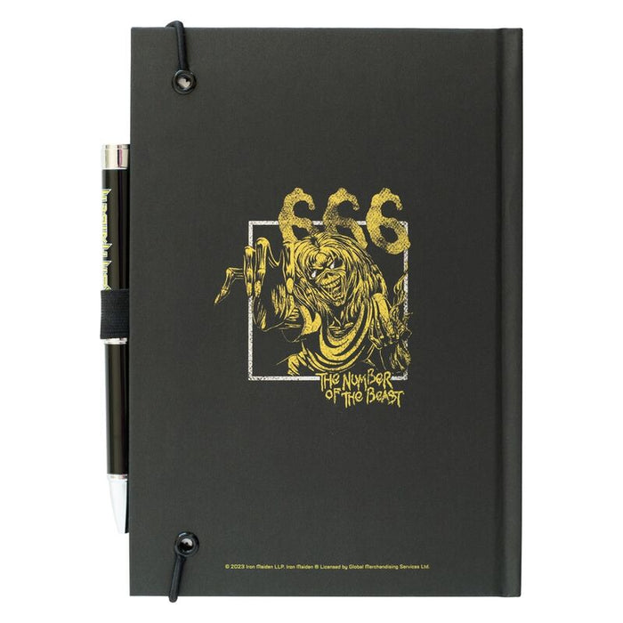 Iron Maiden A5 premium notebook + projector pen-2