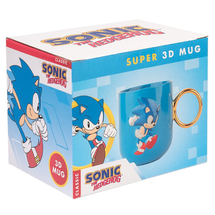 Sonic The Hedgehog 3D mug 350ml-2