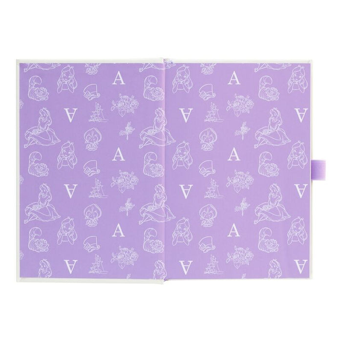 Disney Alice in Wonderland A5 premium notebook + pen-2