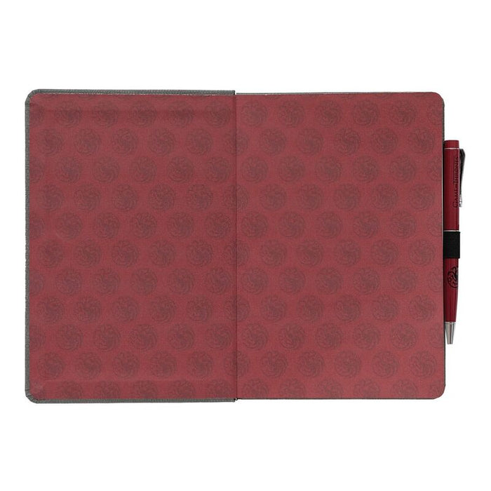 Game of Thrones Targaryen A5 premium notebook + pen-3
