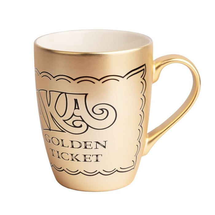 Willy Wonka Golden Ticket mug 350ml-2