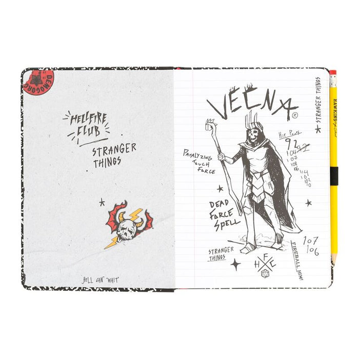 Stranger Things A5 premium notebook-3