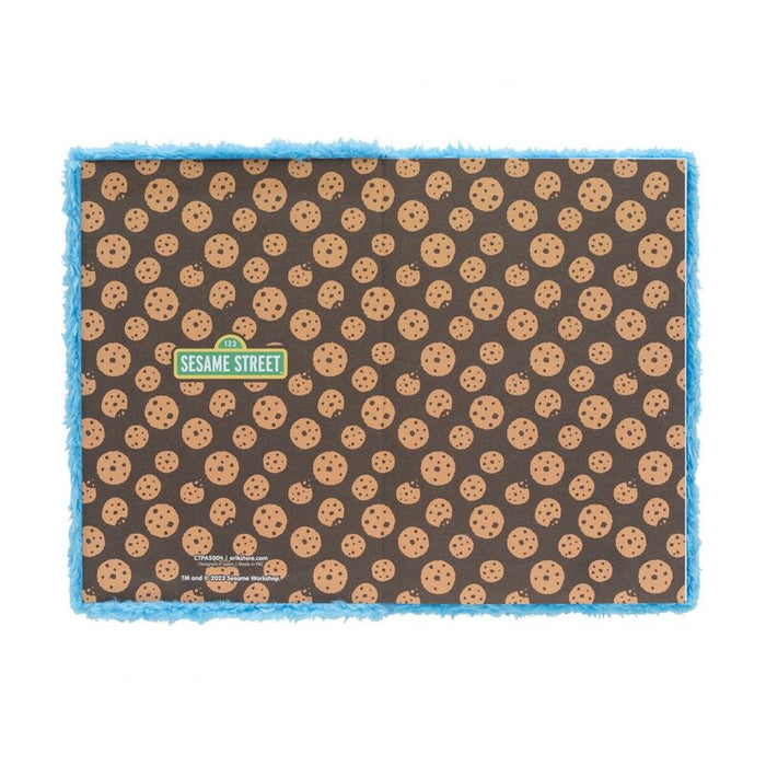Sesame Street Cookie Monster A5 premium plush notebook-3