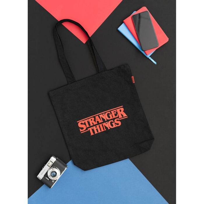 Stranger Things Logo shopping bag-3