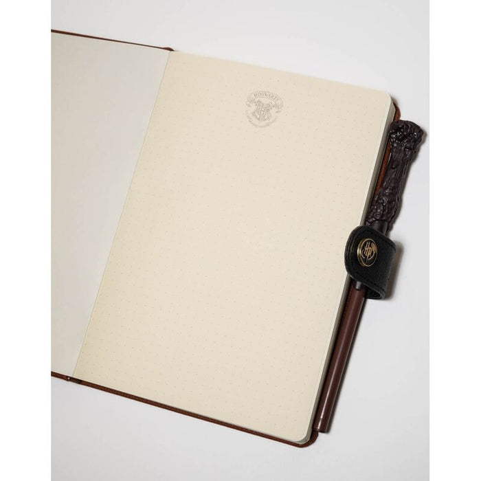 Harry Potter Hogwart A5 premium notebook + wand pen-4